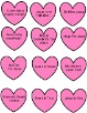 Valentine's Day Sweetheart Candy Cutouts